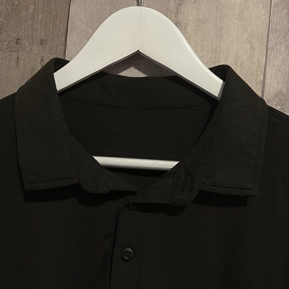 Lululemon Men's Black Polo large - Picture 5 of 10
